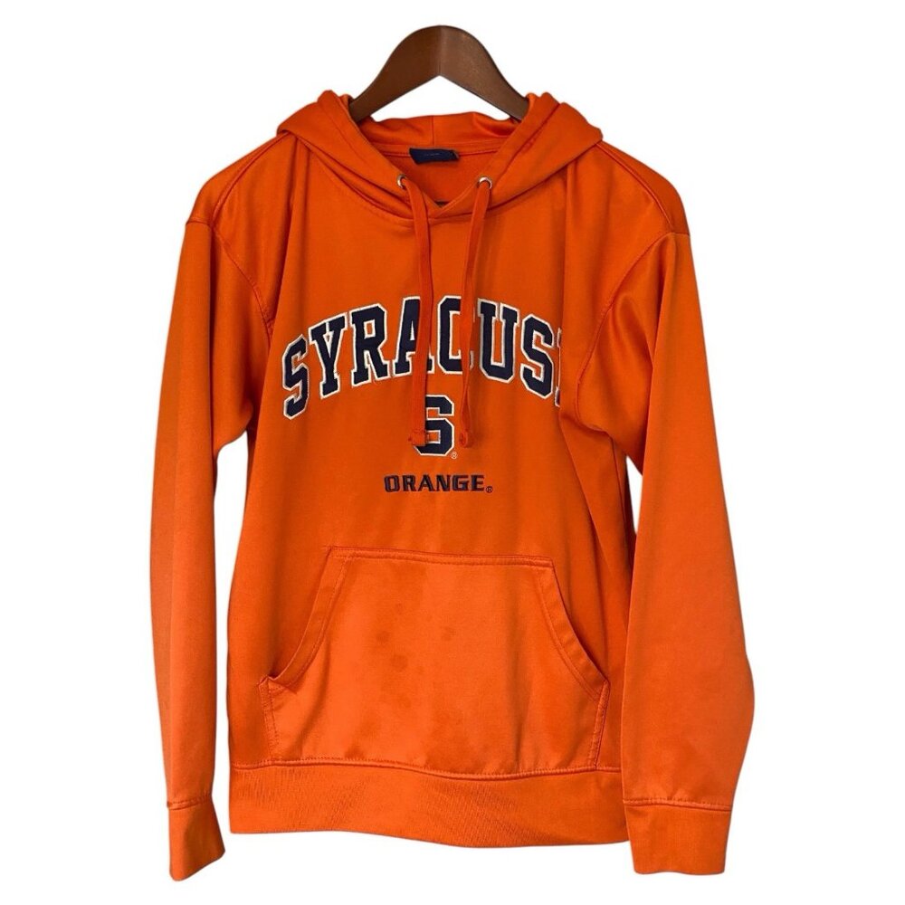 Syracuse Orange Pullover Hoodie Size M Old Varsity Brand NCAA ACC